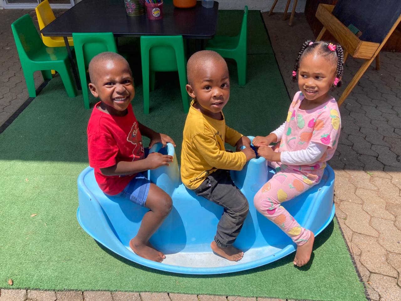 Children reading and learning